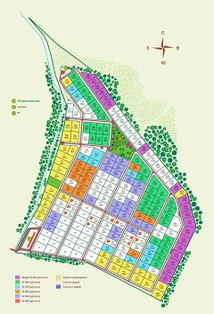 Генеральный план поселка